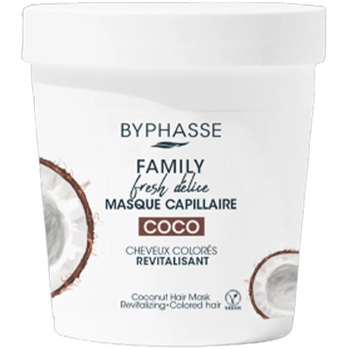 Byphasse Coco negovalna maska za barvane lase 250 ml Cene