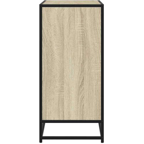 VidaXL Komoda boja hrasta 68x35x76 cm konstruirano drvo Slike