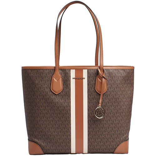 Michael Kors Nakupovalne torbe 35R5GV0T7V-BROWN Kostanjeva Slike