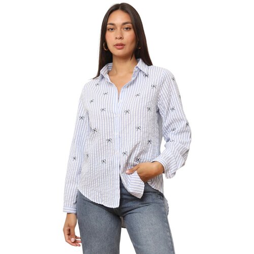 La Modeuse Srajce &amp;amp; Bluze 74211_P175612 Modra Slike
