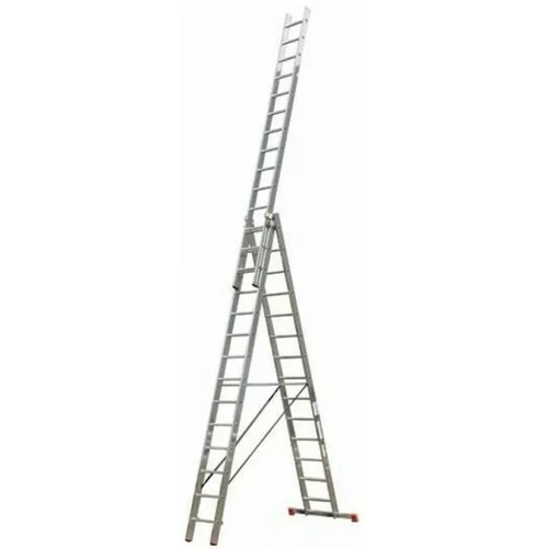 Krause-werk trodelna aluminijasta lestev Tribilo 3x14 stopnic 129727
