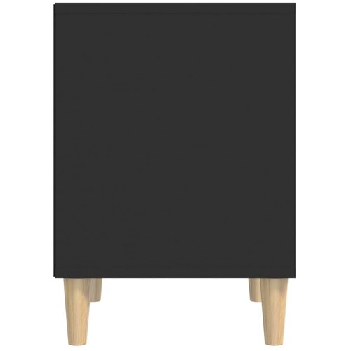  Noćni ormarići 2 kom crni 40x35x50 cm Slike