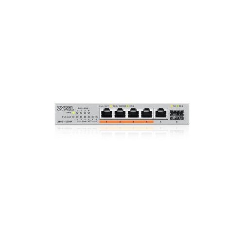 Zyxel XMG-105 5 Port 2,5G 1SFP4 ports 70W total PoE++ Switch Cene