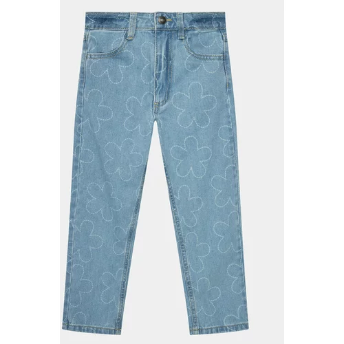 United Colors Of Benetton Jeans hlače 4VUGCF033 Modra Straight Fit