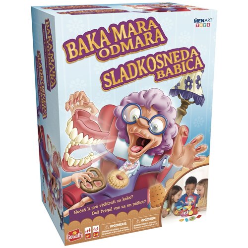 Goliath družabna igra Sladkosneda babica Cene