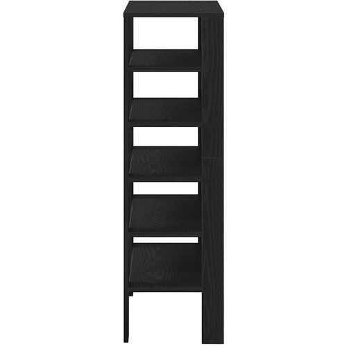 VidaXL stalak za cipele crni 61x32x105 cm od konstruiranog drva Slike