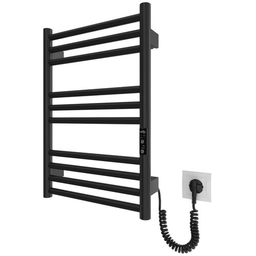  Kupatilski rebrasti radijator HF GREENWICH 100W/230V 57x43 cm crni desni okrugli Cene