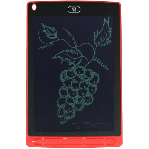  LCD grafična tablica za risanje 22cm rdeča Cene