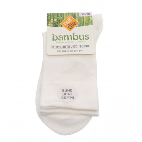 Nur Die Čarape ženske bambus bijela 35-38 496827 Cijene