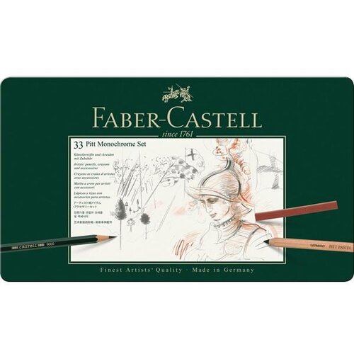 Faber-Castell PITT Monochrome set L, (22005569) Slike