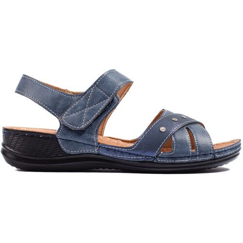 Shelvt Women's light blue platform sandals Cijene