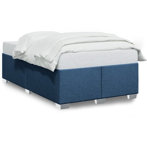 VidaXL Okvir za krevet plavi 120x200 cm od tkanine Slike