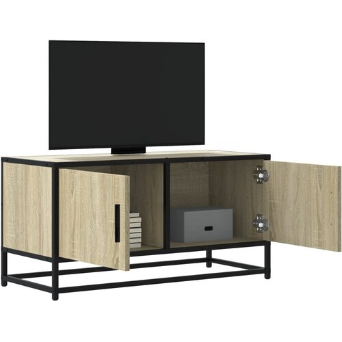 vidaXL TV ormarić boja hrasta sonome 80x34,5x40 cm konstruirano Cijene