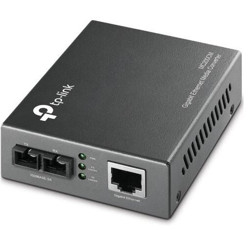 Tp-link Omada MC200CM network media converter 1000 Mbit /s 850 nm Multi-mode Black Slike