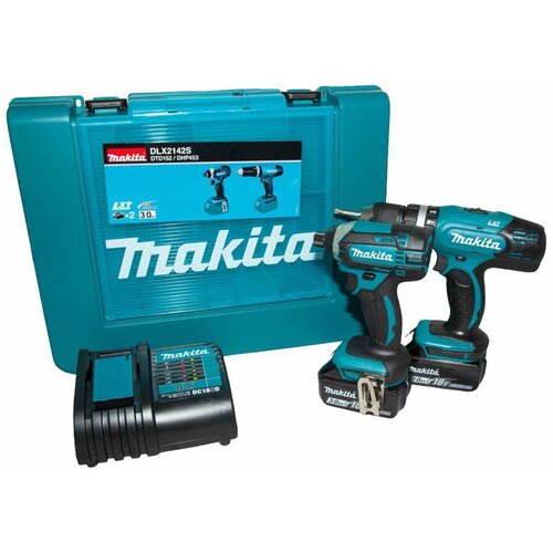 Makita 18V 2x3.0Ah DLX2142S COMBO Kit Cene