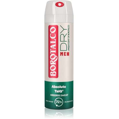 Borotalco men Absolute Extra Dry – Unique dezodorans u spreju 150ml Cene