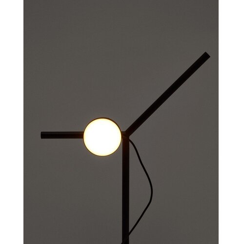Kave Home Črna kovinska LED zatemnitvena namizna svetilka (vi&amp;scaron;ina 61,5 cm) Orey &amp;ndash; Slike