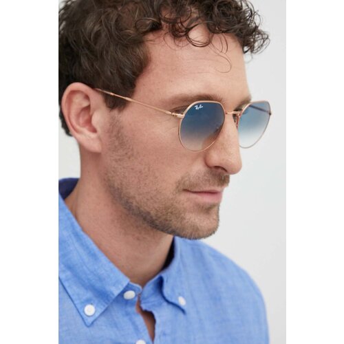 Ray-ban Sunčane naočale JACK boja: zlatna, 0RB3565 Slike