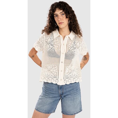 Levi's Susanna Floral Crochet Srajca egret cotton Cene