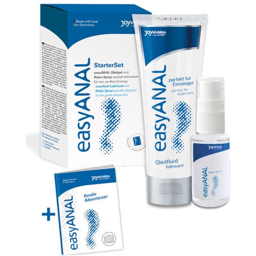 JOYDIVISION EASYANAL EASY ANAL STARTER SET LUBRICANTE + RELAX SPRAY Cene