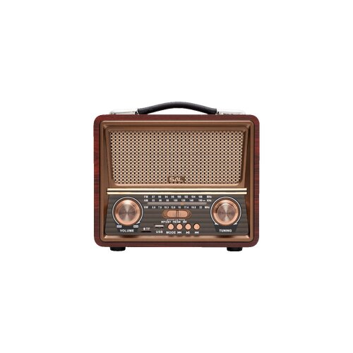 Sal Retro radio + BT brezžični zvočnik, FM, MP3, USB/microSD - RRT22 Slike