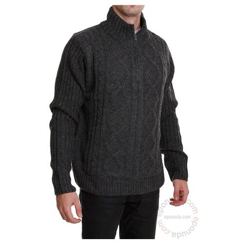 Fresh Brand muški džemper PULL H1PF152/ANTHRACITE Slike