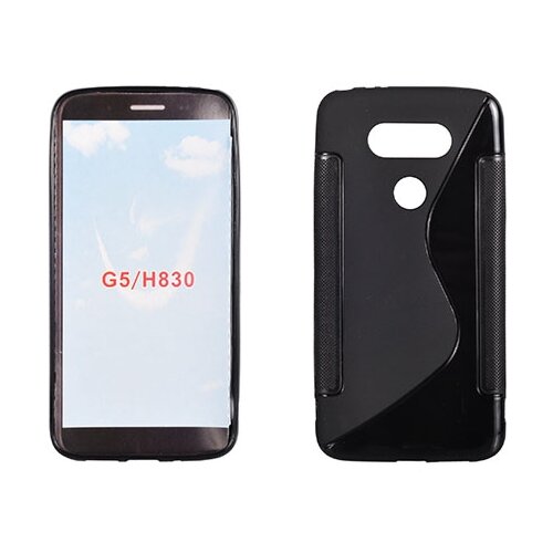  S silikonski ovitek lg G5 H850 črn Slike