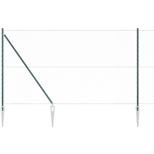  Zavareno žičano ograđivanje s bodljama 100 x 1,5 m (&amp;Scaron; x V) Slike