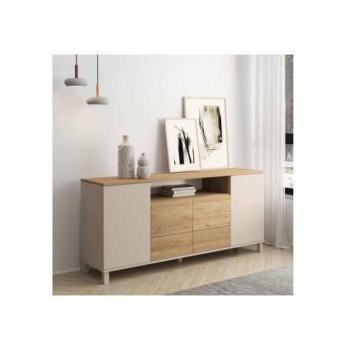 Hanah home komoda s ladicama, krem Cijene