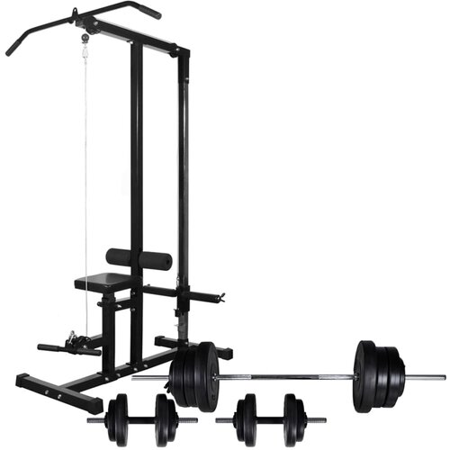  Sprava za vježbanje sa setom utega 60,5 kg Cene