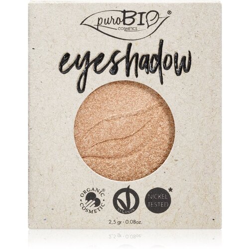 puroBIO cosmetics Compact senčilo za veke REFILL - 01 Šampanjec (svetlikajoče) REFIL Cene