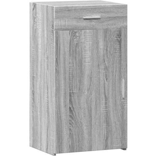 Maison Chic Komoda - Predalnik siva sonoma 50x42,5x93 cm inženirski les, (21717461) Slike
