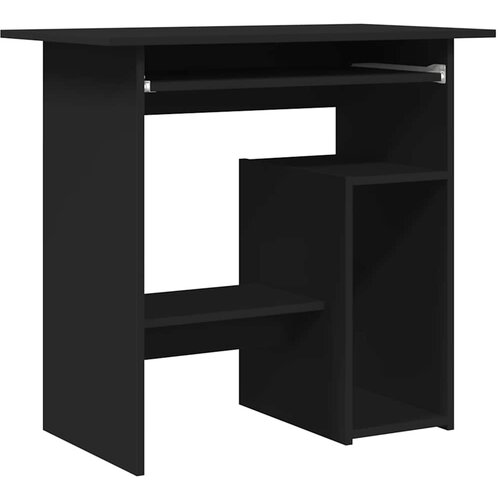 Maison Chic Pisalna miza - pisarniška miza - Računalniška miza črna 80x45x74 cm iverna plošča, (21785621) Cene