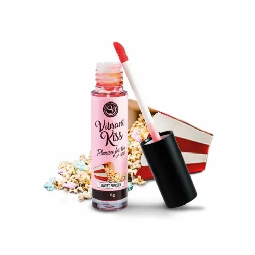 SecretPlay Vibrant Kiss Lip Gloss Sweet Popcorn 6g