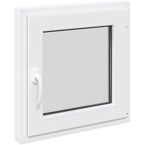  Unutarnja boja prozora u podrumu bijela RISOR 55 x 55 cm - Bijela 55 x 55 cm (Dvostruki sloj) Naginjanje i okretanje desno Slike