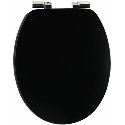 Tendance wc daska mdf sa metalnim okovima soft close 37,5x46 cm crna 4111108 Cene