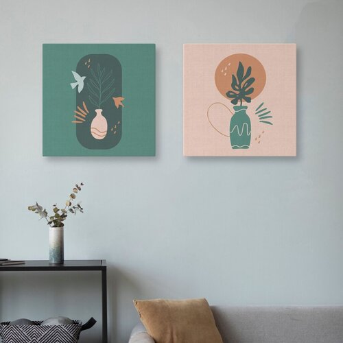 Wallity slika ASR_CNVS25-3, 50x50cm, 2 dela Cene