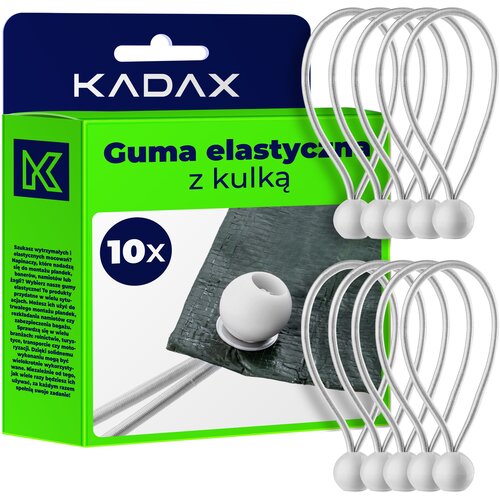 KADAX Komplet gumic z žogicami 10 kosov za pritrjevanje ponjav Guma za ponjave 15 cm močna, (5000362486) Cene