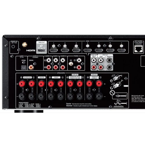 Yamaha RX-V6A AV receiver &amp;ndash; 7.2, Dolby Atmos, 8K Slike