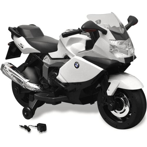 BMW 283 električni motocikl za djecu 6 V, bijeli Slike