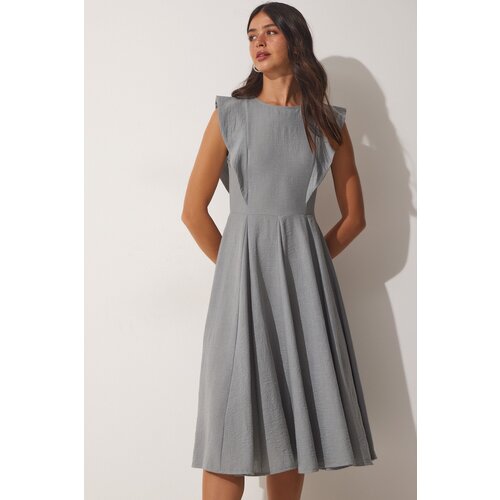  Dress - Gray - A-line Slike