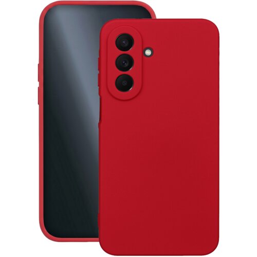Onasi Silikonski ovitek za Samsung Galaxy A56 - mat liquid rdeč Slike