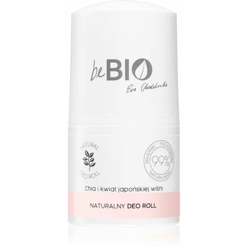 beBIO Chia Seeds & Japanese Cherry Blossom dezodorant roll-on 50 ml