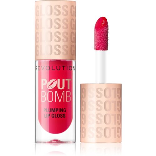 Revolution Pout Bomb Plumping Gloss - Cherry Sheer Red Cene