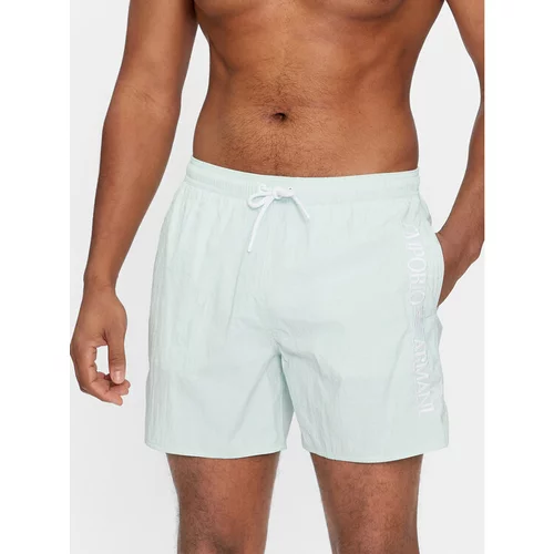 Emporio Armani Underwear Kopalne hlače 211740 4R422 02783 Zelena Regular Fit