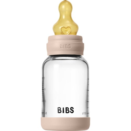 Bibs steklenička steklena lateks 120 ml, počasen pretok Blush Cene