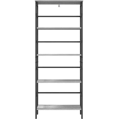  Polica Siva Sonoma 60 x 29,5 x 149 cm Konstruirano drvo Slike
