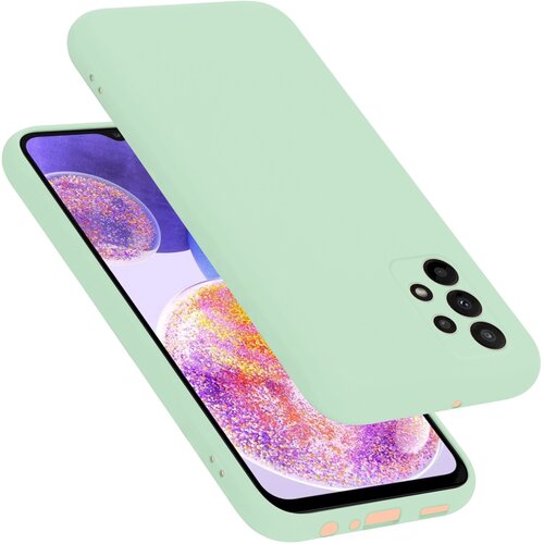 Cadorabo Ohi&scaron;je, združljiv s Samsungom v tekoči svetlo zeleni barvi - za&scaron;čitni pokrov iz fleksibilnega silikona TPU, (20694962) Cene