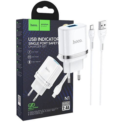 hoco. Punjač kućni sa micro USB kabelom, N1, 2.4A – N1 Ardent microUSB Cijene