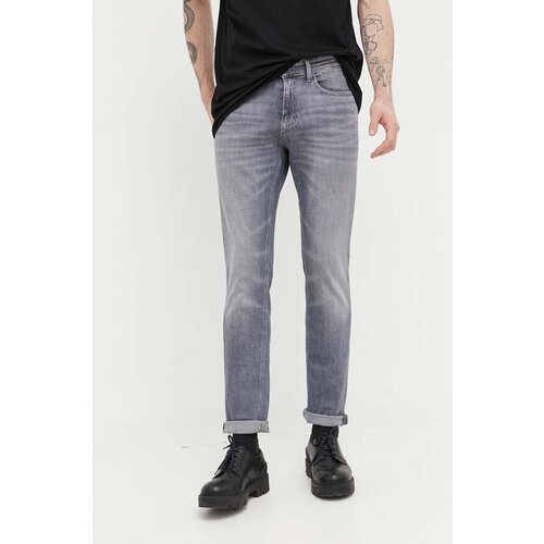 Tommy Jeans Traperice Scanton za mu&amp;scaron;karce, boja: siva Slike